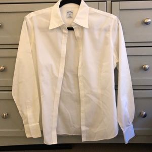 Brooks Brothers white button up